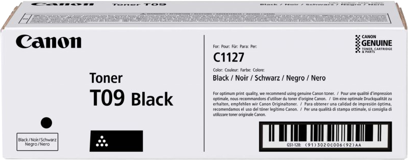 Canon Toner Cartridge T09 black  (3020C006)