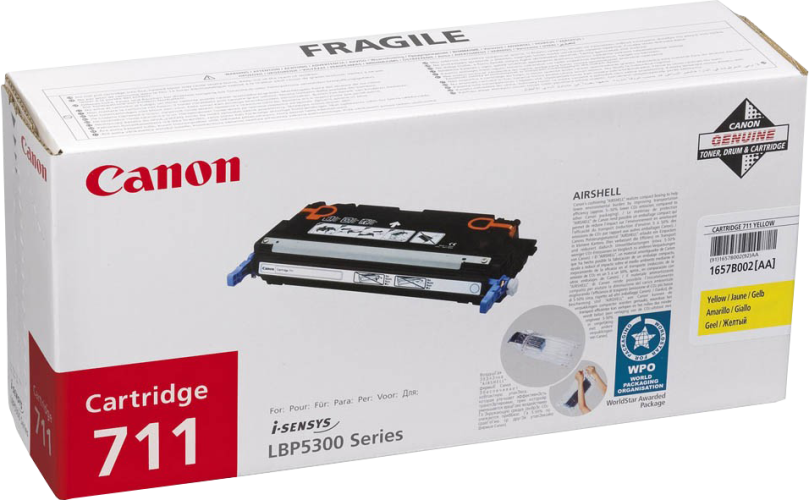 Canon Toner Cartridge CRG-711Y yellow (1657B002)