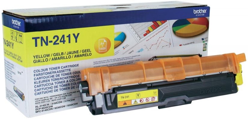 Brother Toner Cartridge TN-421Y yellow