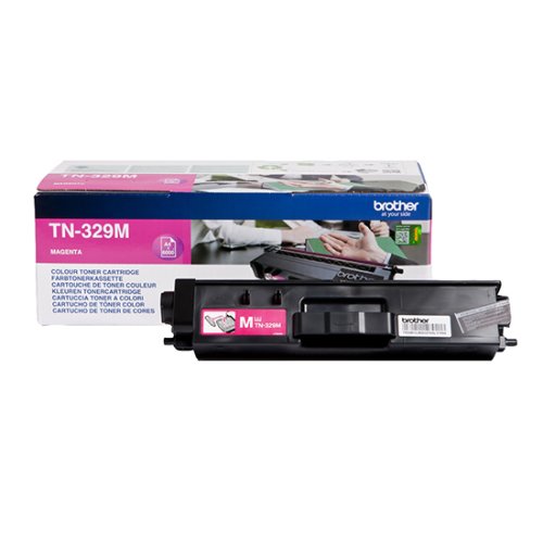 Brother Toner Cartridge TN-329M magenta (6.000 stran)
