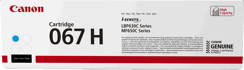 Canon Toner Cartridge 067 H cyan (5105C002)