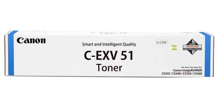 Canon Toner C-EXV51C Cyan (0482C002)